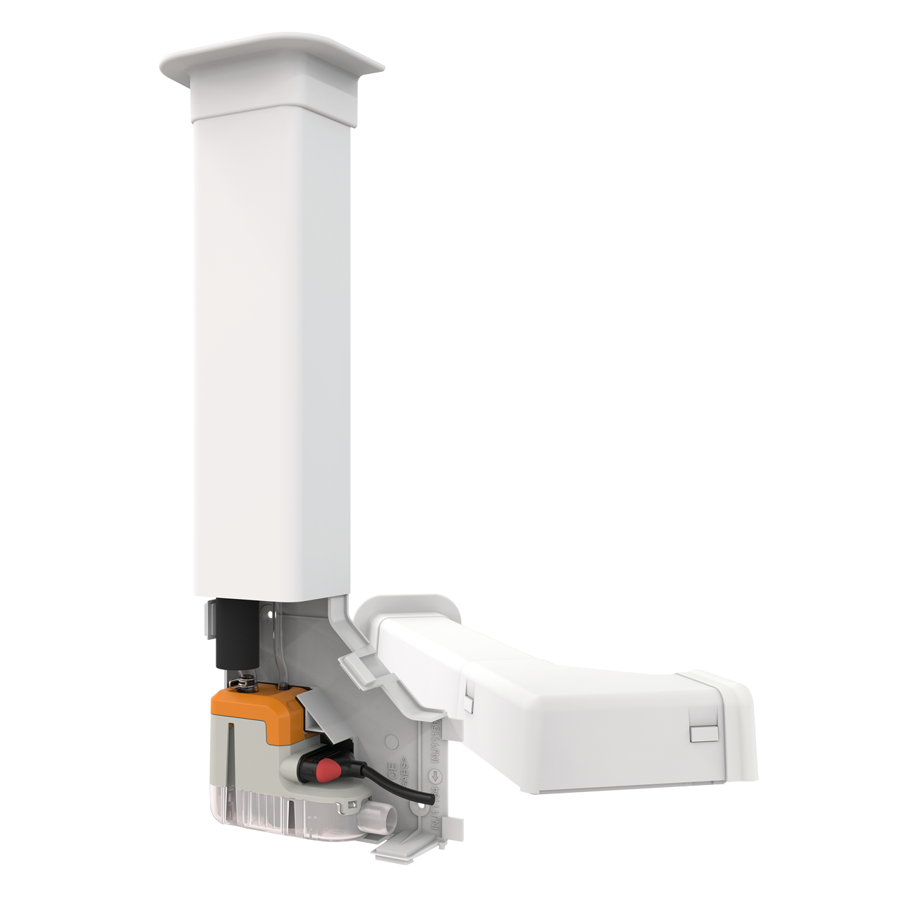 Delta Pack 20 l/h Kondensatpumpe mit Kabelkanal(L750 x B80 x H60mm) RAL9003 - signalweiß